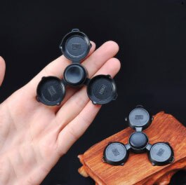 Fidget Spinner Nuovo Jedi Di Sopravvivenza Punta Delle Dita Gyro del Metallo Della Lega Del Trifoglio EDC Adulto Bambino Annoiato Anti-Stress di ADHD Giocattolo Creativo: Pan