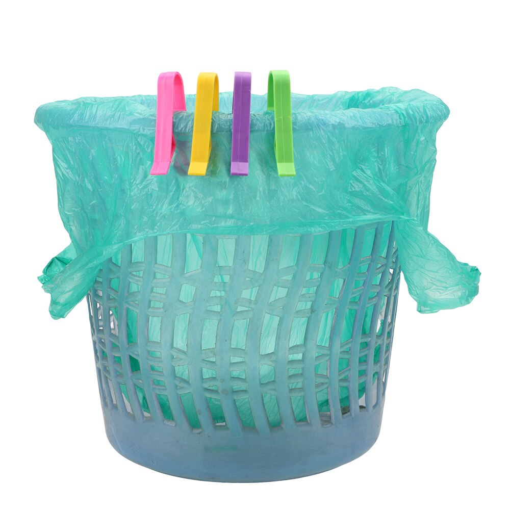 2/10pcs Towel Hooks Wash Cloth Clip Holder Garbage Can Waste Bin Trash Bag Fixed Clip Bathroom Kitchen Storage Sealing Clip