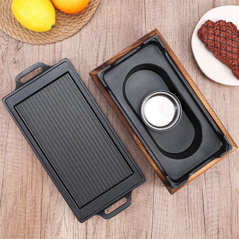 Rauchlosen Tragbaren BBQ Grill Koreanische Japanischen Grill Grill Holzkohle Grill Ofen Alkohol Herde Nicht-Stock Kochen Werkzeuge draussen