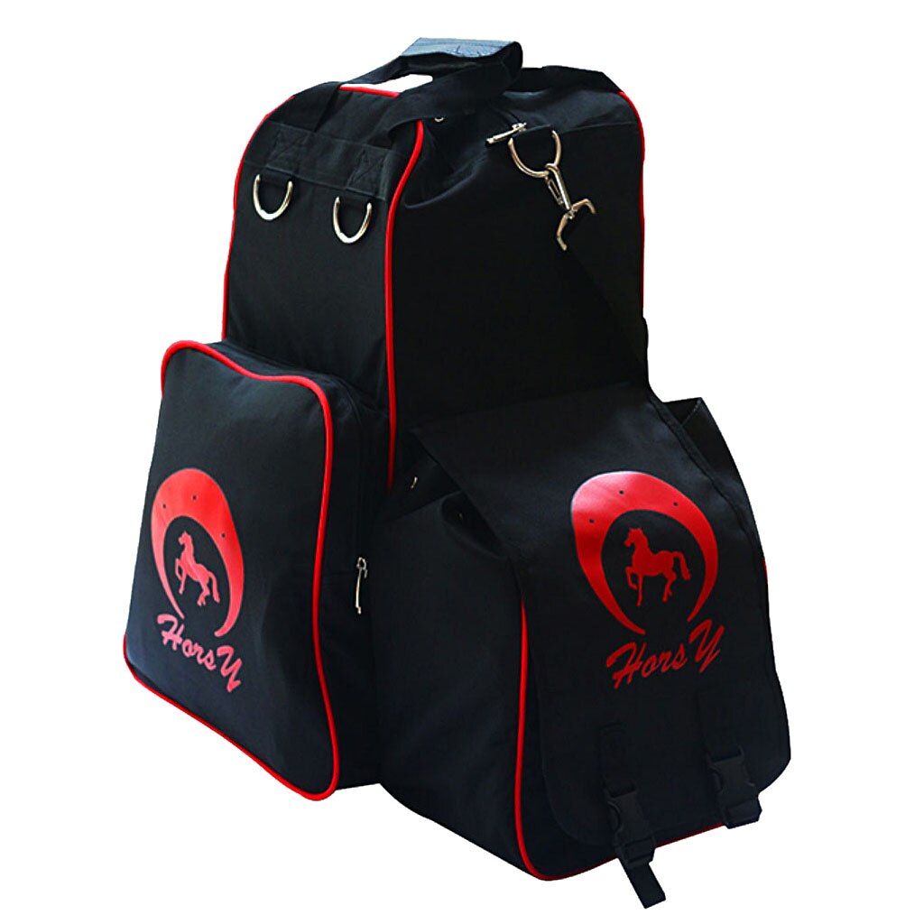 Reit Ausrügestochen Rucksack Reiten Outfit Helm Stiefel Halfter Lagerung Taschen Duffle Tote Reiten Träger Tragen