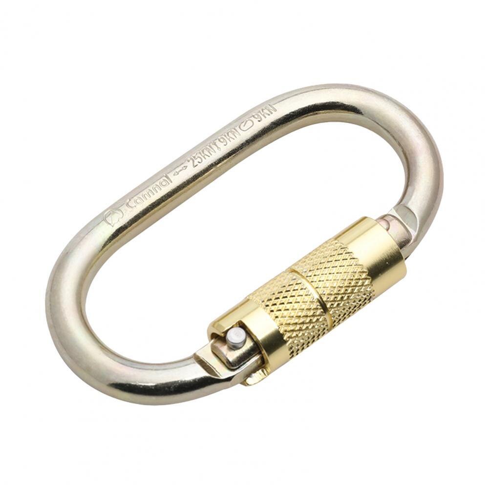 Universal Locking Clips Anti-oxidation Ergonomic Alloy Steel High Hardness Climbing Carabiner: Default Title