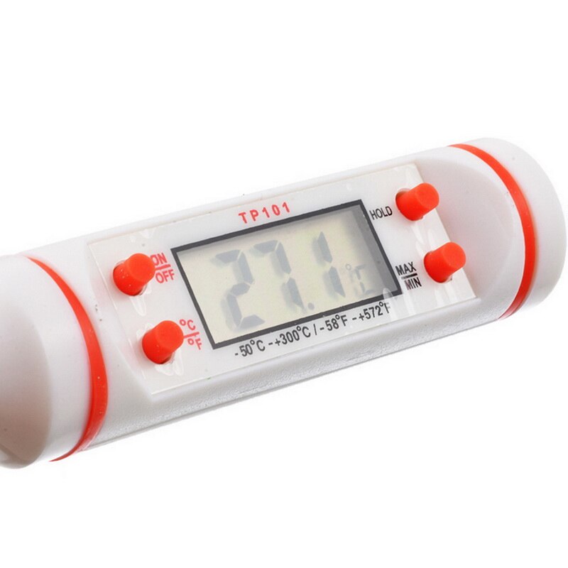 Digital mad termometer lang sonde elektronisk madlavning termometer til kagesuppe bbq kød køkken termometer værktøjer