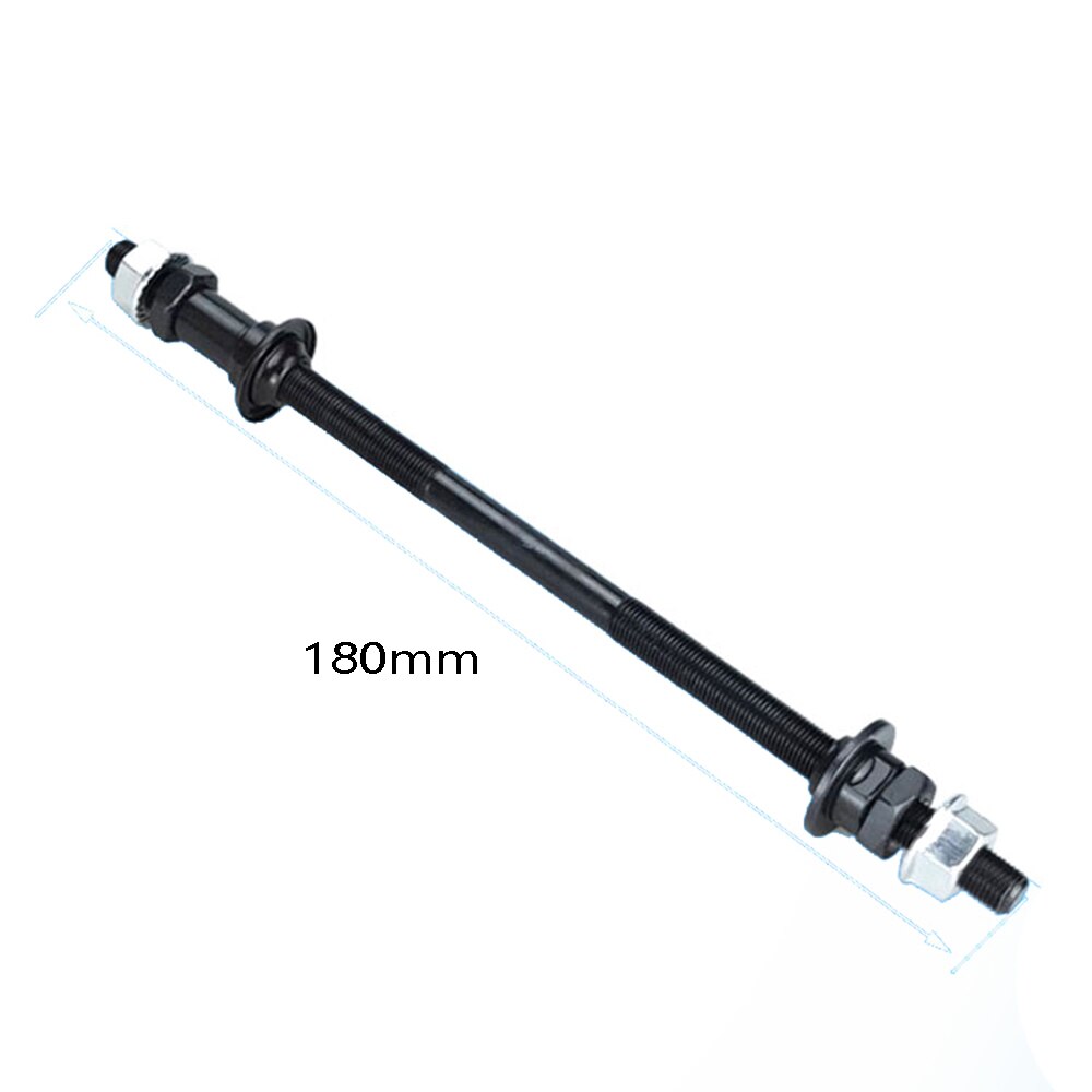 1 paar Fahrrad Rad Hub Achse Vorne Hinten Stahl Solide Spindel Welle Jahrgang BMX MTB Straße Spieß 150mm 180mm