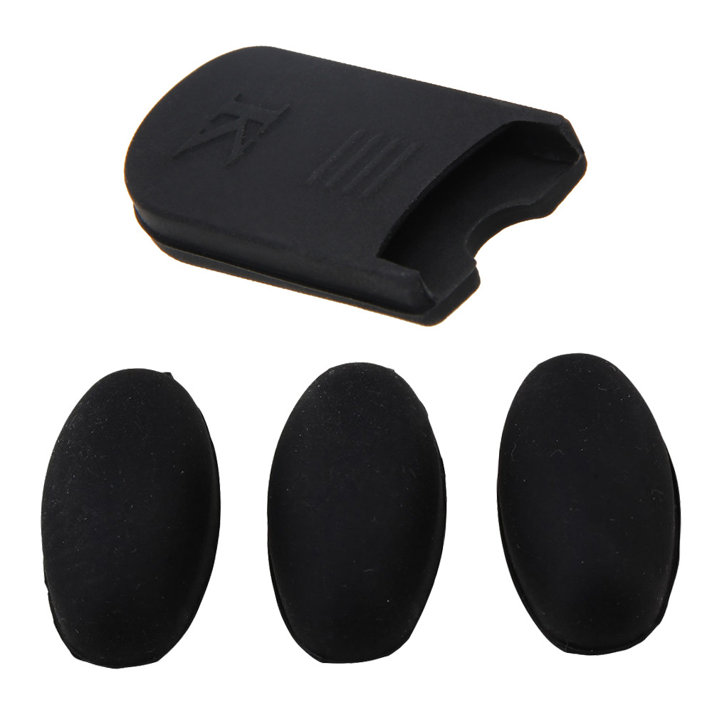 4 Stks/set Saxofoon Rubber Duim Rest Kussens, Palm Sleutel Risers Pads, finger Protector Voor Alto/Sopraan/Tenor Sax: Default Title