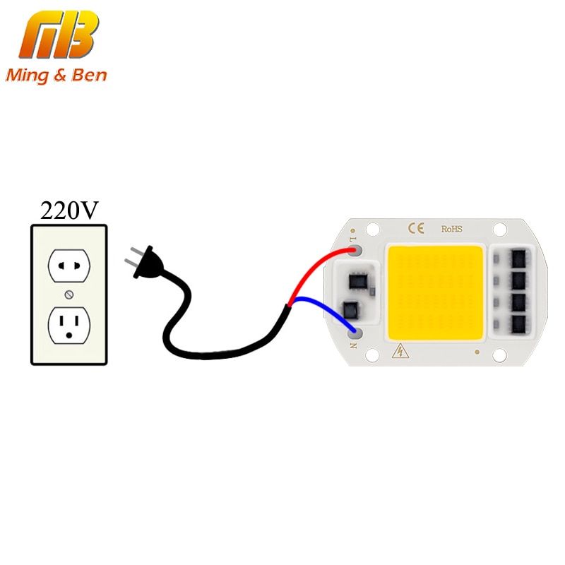 Led Cob Groeien Chip Volledige Spectrum Phyto Lamp AC220V 10W 20W 30W 50W Diy Fitolamp Voor indoor Plant Zaailing Bloem Groeilicht