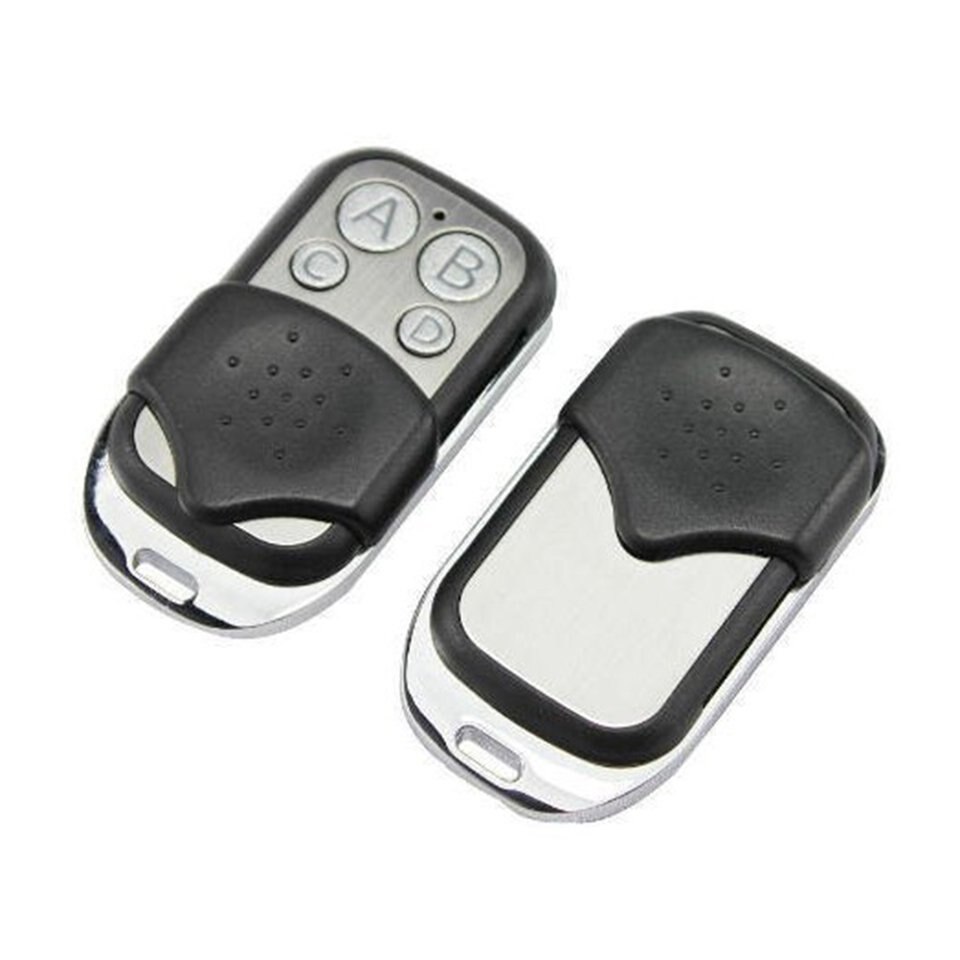 Universal Cloning Key Fob Remote Control With 4 Keys 12V 27A Battery 433mHz RF for Garage Door Gate Car Copy Code Free Shippping