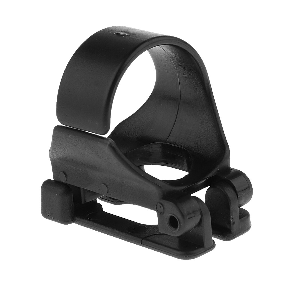 1 stk dykke universal plastklips snorkel keeper holder erstatning snorkelutstyr svart