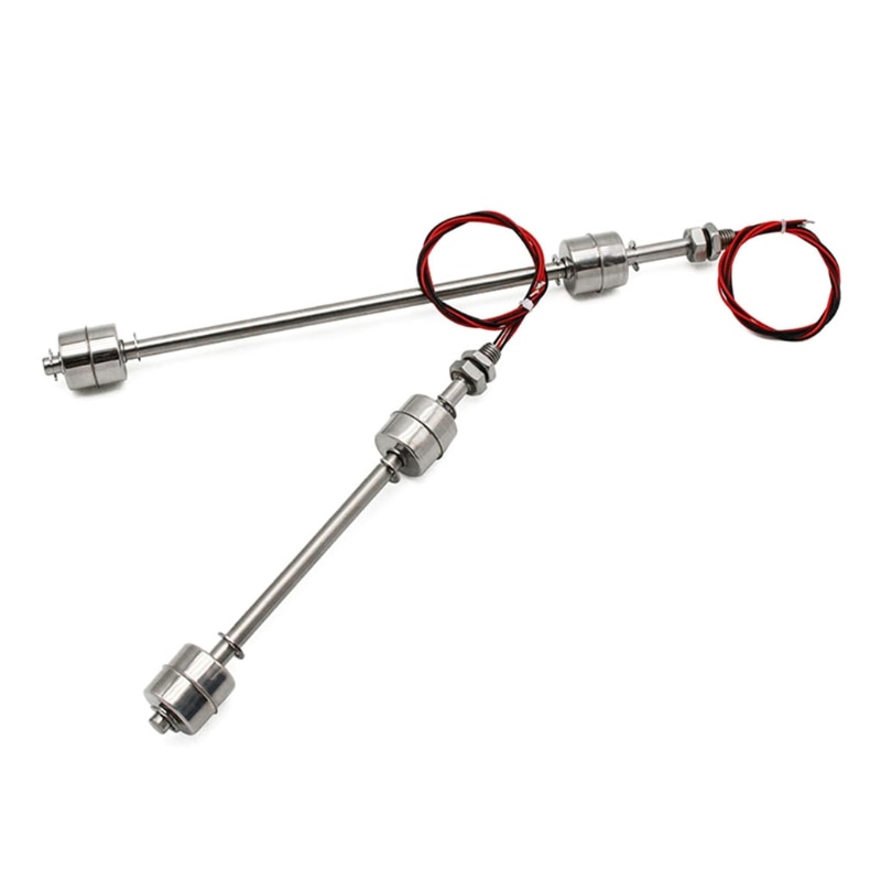 Double Ball Float Switch Tank Liquid 6 Size Pool Water Level Sensor Stainless Steel Float Switch Tank Pool Flow Sensors