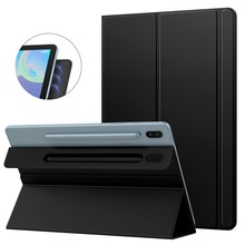 Smart Folio Case Voor Samsung Galaxy Tab S6 10.5 ,Slim Lichtgewicht Smart Shell Stand Cover, sterke Magnetische Adsorptie Voor Tab