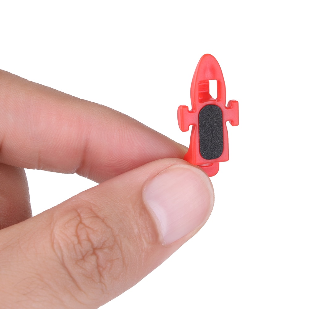 1Set Fishing Hook Keeper Lure Bait Holder with 3 Rubber Rings for Fishing Rod Fishing Gear Portable Accessories Fixed Bait