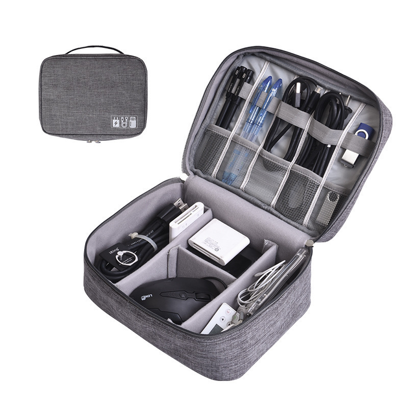 Cable Storage Bag Portable Digital Storage Bag USB Gadget Waterproof Cable Organizer Pouch Electronics Devices Accessories