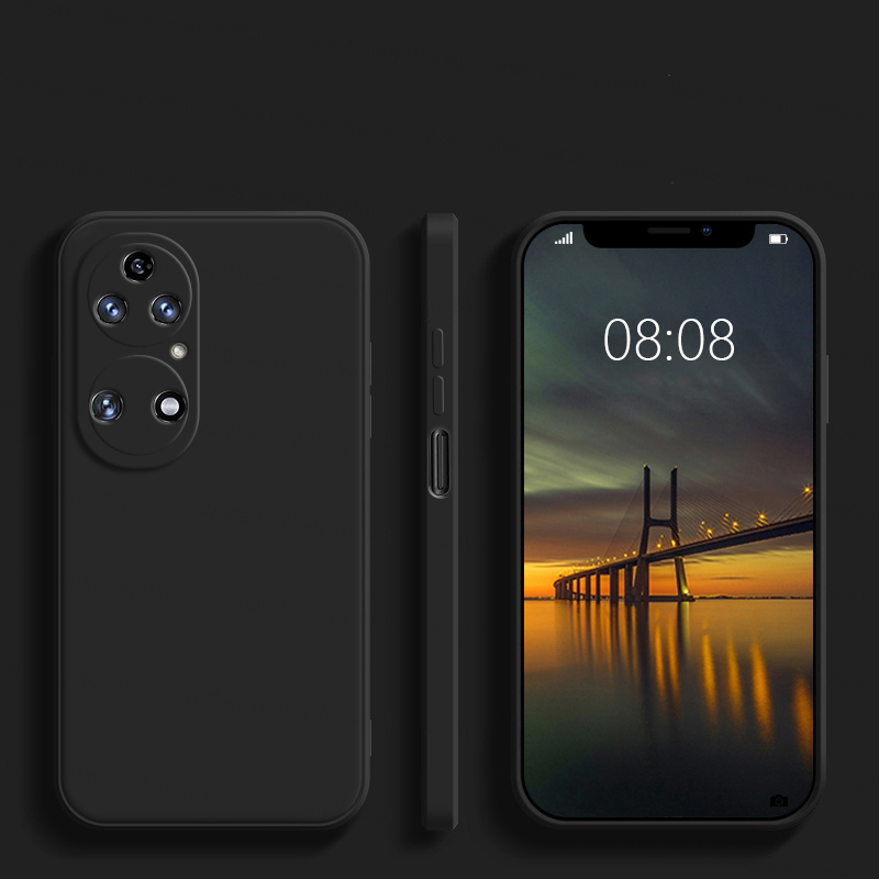 Für Huawei P50 Profi Hülle Huawei P50E P40 P50 P60 Profi Kunst Startseite Caes stoßfestes TPU-Flüssigsilikon-Telefonrückseite Huawei 50 Profi