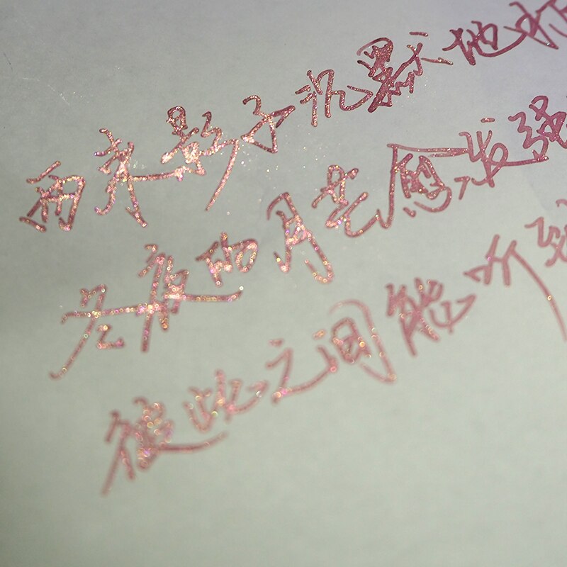 30ml Handmade Gold Powder Ink Color Ink Dip Pen Felt Pens Glass Pen Rose Gold Color Glitter Pastel Ink Gold Silver Powder