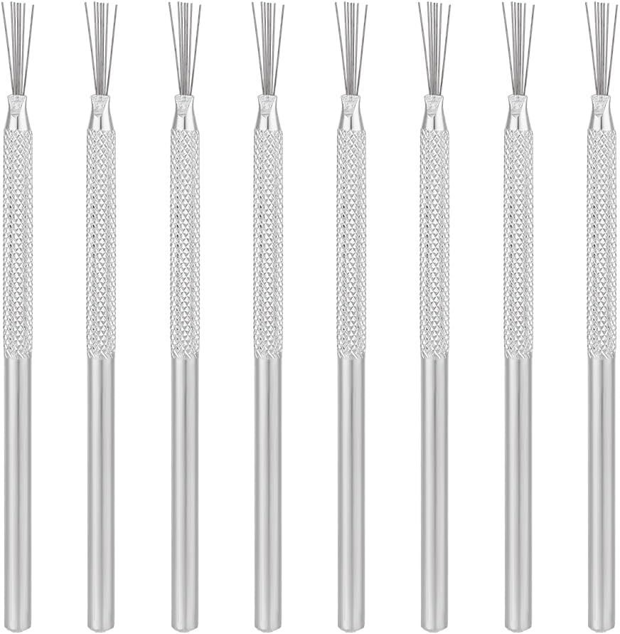 Kit de herramientas de escultura de arcilla de cerámica 8-61 unids/set, herramientas de tallado de arcillas de cera de cerámica para arte, juego de herramientas de modelado de escultura de cerámica: Blanco puro