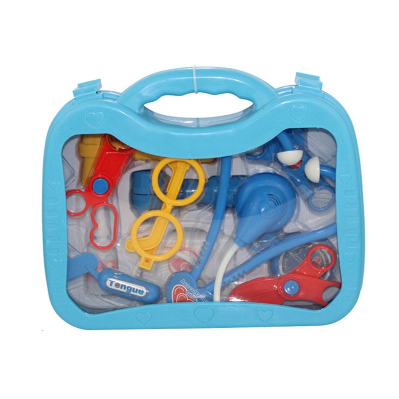 Set Dottore Bambini - 11/21 Pz - Giocattolo Gioco di Ruolo - Resina ABS - Unisex Bambini 2-4 Anni