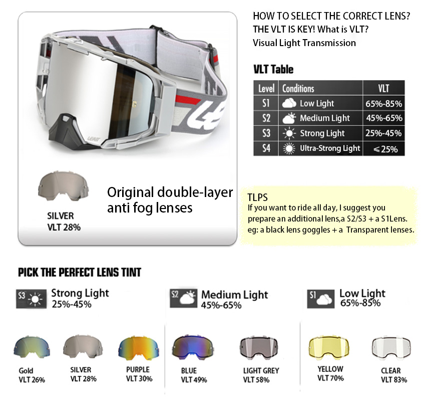 Leatt 6.5 ultra hd anti-dug brille clarity motocross enduro cykling moto dirt bike mtb riding solbriller hd sportsbriller