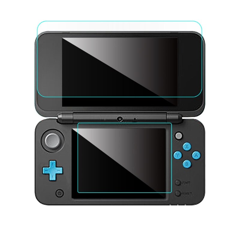 1 set Temperado Vidro Protetor de Tela LCD para Nintendo Novo 2DS XL/LL 2 3DSXL/3DSLL 2 AUG-10A