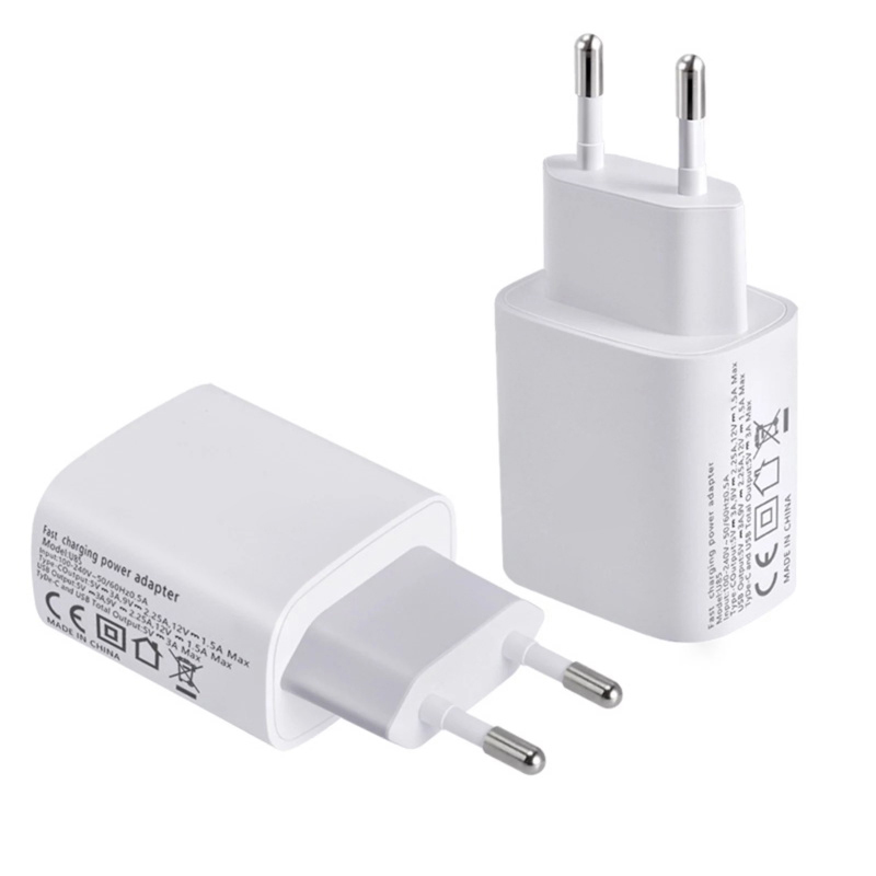 20W PD rodzaj USB C szybka ładowarka Adapter dla iPhone13 12 11 Pro XR X Xs Max 8 szybkie ładowanie ue wtyczka podróżna ładowarka PD port