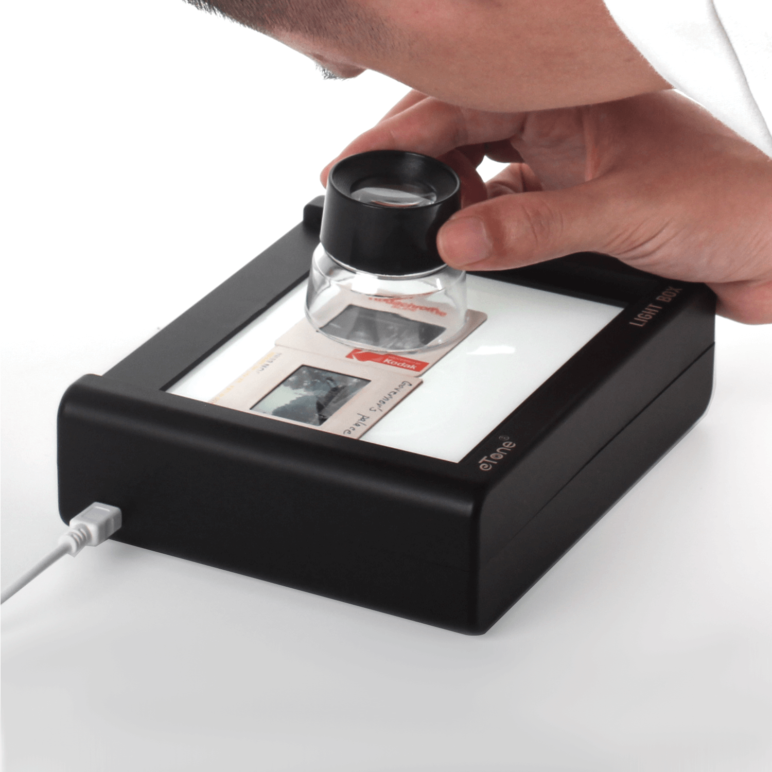 eTone Negativfilmscanner 35 mm 135 Filmscannen Fotografie Zubehör Kamera 120 4x5 Filmbetrachter Digitalisieren Kopierkonverter
