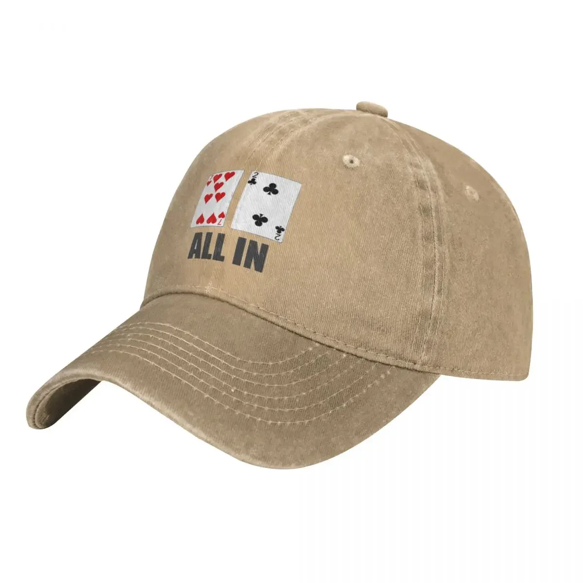 Poker Baseball Cap Alles in 7 2 Heren Trucker Hat Zomer Retro Gym Zonbestendige Baseball Caps: camouflage