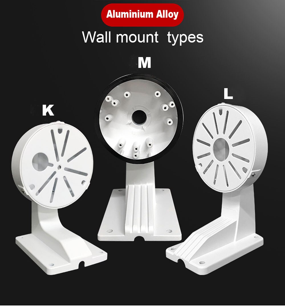 Muurbevestigingsrail Stand Metalen Houder Voor Mini Dome Ip Camera Cctv Video Surveillance Ronde Dome Camera