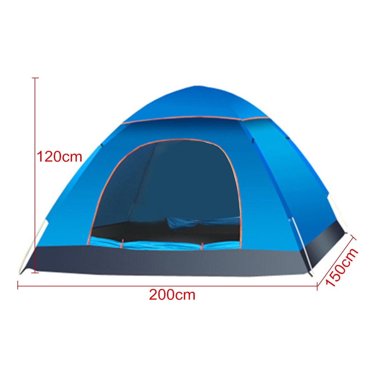 Extérieur 1 2 3 personnes ultra-léger tente automatique rapide ouvert Camp tentes étanche en plein air Camping randonnée équipement pour 3 saisons