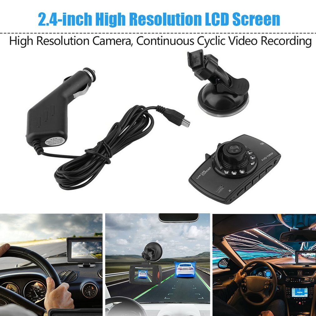 Auto dvr  g30l auto camera recorder dashcam g-sensor ir nachtzicht