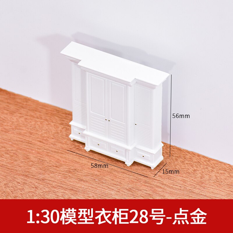1pcs 1/25 1/30 1/50 1/75 scale Dollhouse mini Mobili In Miniatura casa di Bambola accessori In Plastica Book Shelf: 8