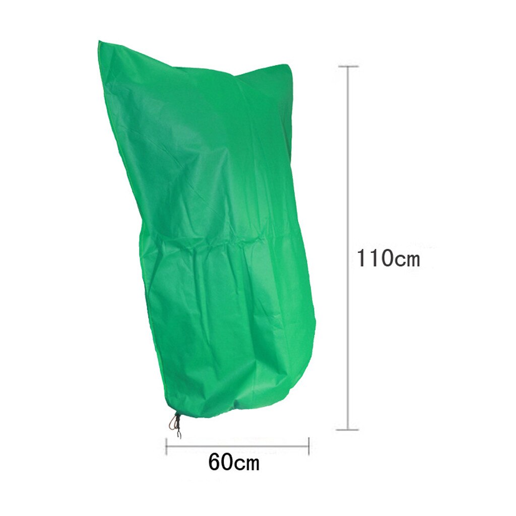 Garden Plant Cover 1PC Warm Cover Tree Shrub Plant Protecting Bag Frost Protection Yard Garden Winter Plant GRS: S(110X60cm)