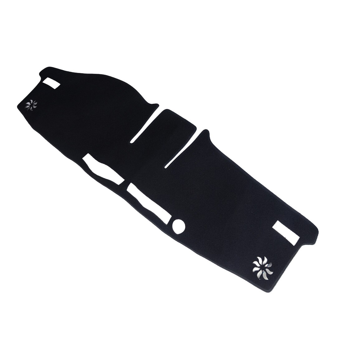 Beler Auto Zwart Polyester Rechterhand Drive Anti-Slip Dashboard Cover Dash Mat Zonnescherm Pad Fit Voor Toyota RAV4