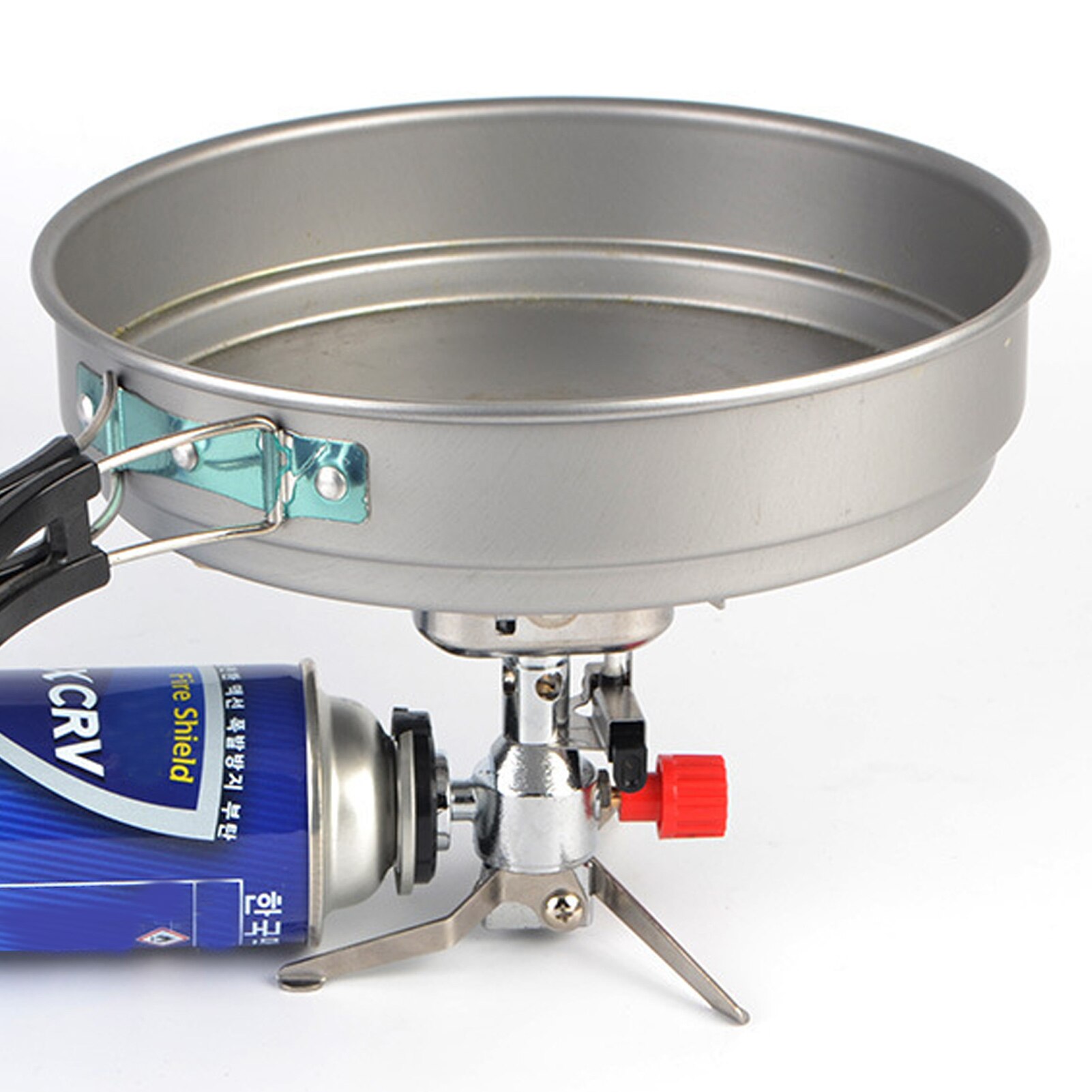 Hoobi ® Camping Houtkachel - Kamperen - Opvouwbaar - Geen Brandstof Dubbelwandige Structuur 470gram Rvs