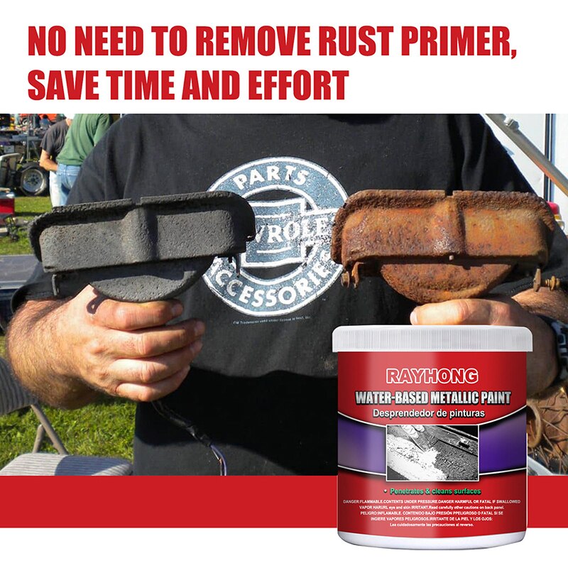 Car Anti-rust Rust Remover Paste Multi Purpose Chassis Rust Converter Repair Protect Iron Metal Surfaces Car Rust-free Primer