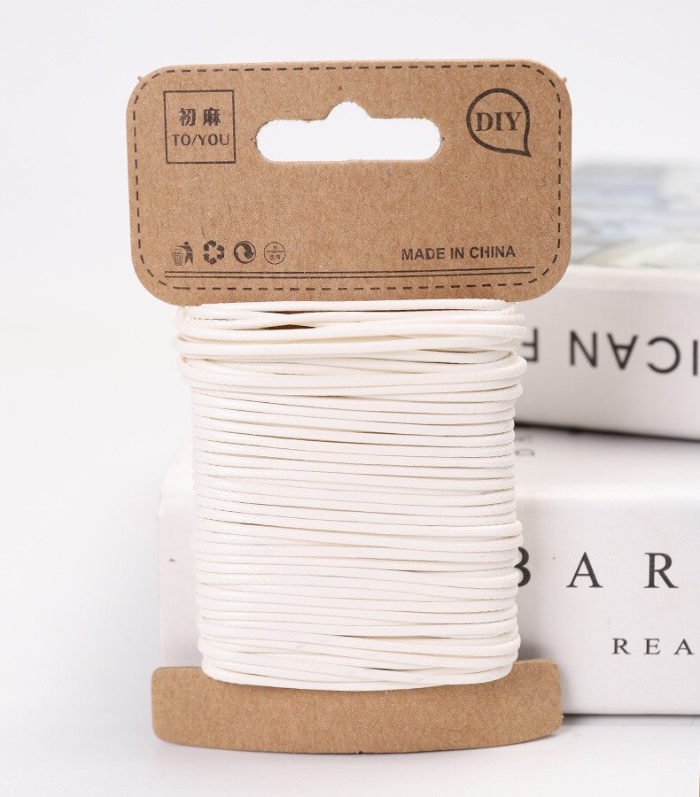 10Meter 1.5Mm Diameter Gewaxt Koord Kralen Draad Voor Diy Macrame Ketting Armband Sieraden Maken String: I