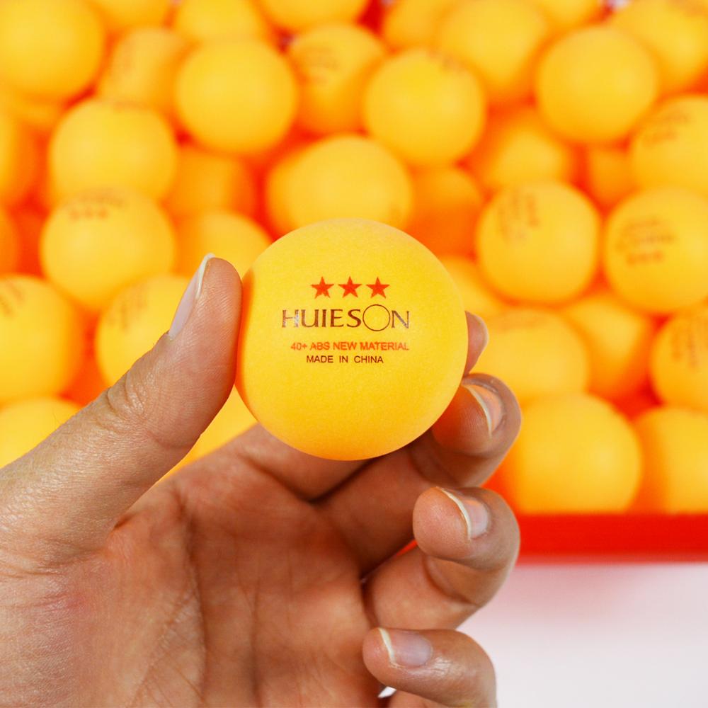 50 Uds 100 Uds Material ABS pelotas de Tenis de mesa 3 estrellas 40 + mm 2,8g Pelotas de Ping Pong de plástico para Tenis de mesa Tenis de Mesa pelota de Ping Pong