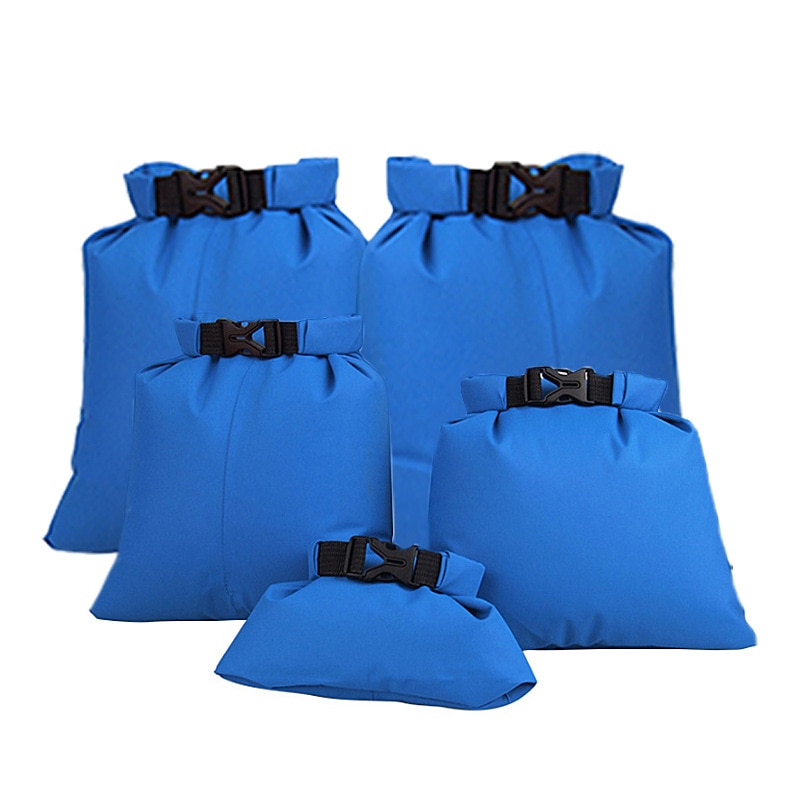 5 Stks/set Waterdichte Dry Bag Kano Wandelen Camping Kajakken Reizen Opbergtas Set