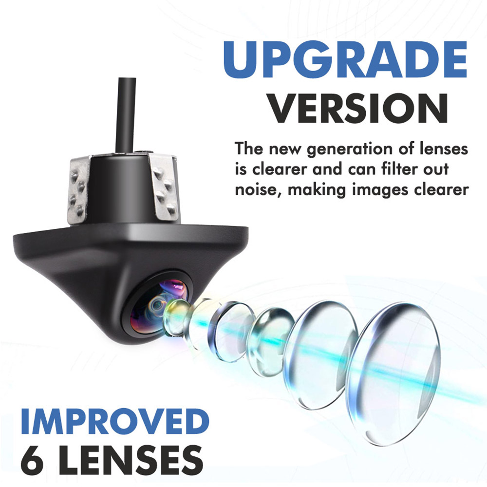 Smartour 4k ahd 1920*1080p Auto Rückfahr kamera Rückansicht HD Nachtsicht 180 "Fisheye Objektiv Auto Parken Vorderseite Aussicht Unterstützung