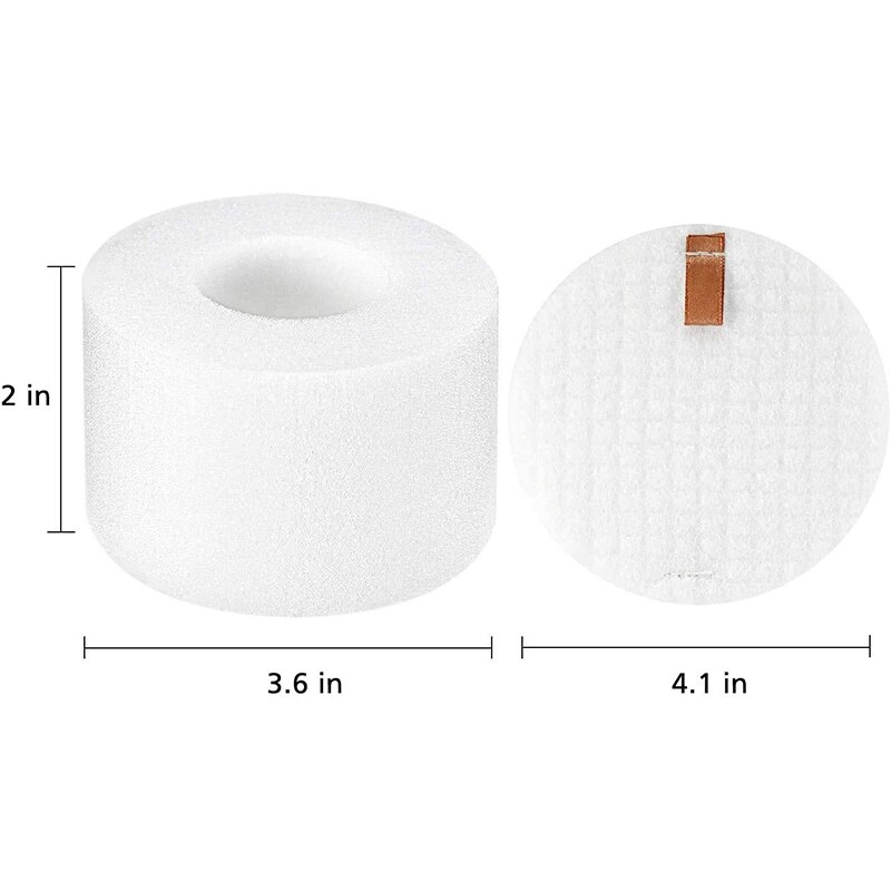 Filtre de rechange pour aspirateur vertical requin adapté pour requin NV601/NV680/NV700 ensemble de pièces de rechange pour aspirateur filtres 6 paquets