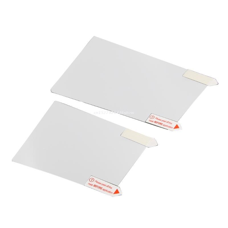 2 in1 lcd screen protector film, top and bottom, clear surface, protective cover, compatible with new 3ds xl/ll