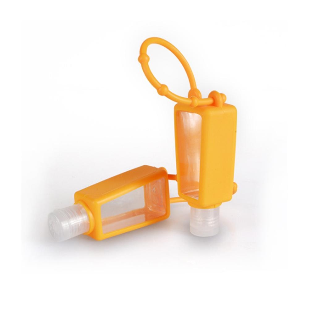 10pcs 30ml Shower Lotion Applicator Gel Portable Non-Washing Disinfection Hand Sanitizer Holder Containers Plastic Bottle