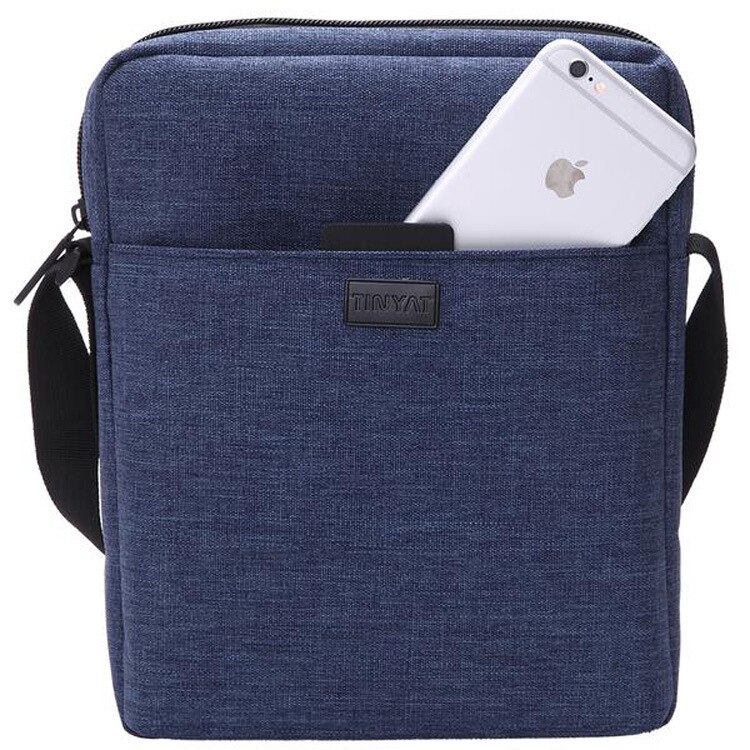 TINYAT Männer Tasche Stoßfest herren Umhängetasche Licht lässig Leinwand Männer Schulter Tasche Männlichen Wasserdichte Bote Taschen Für Männer bolsas