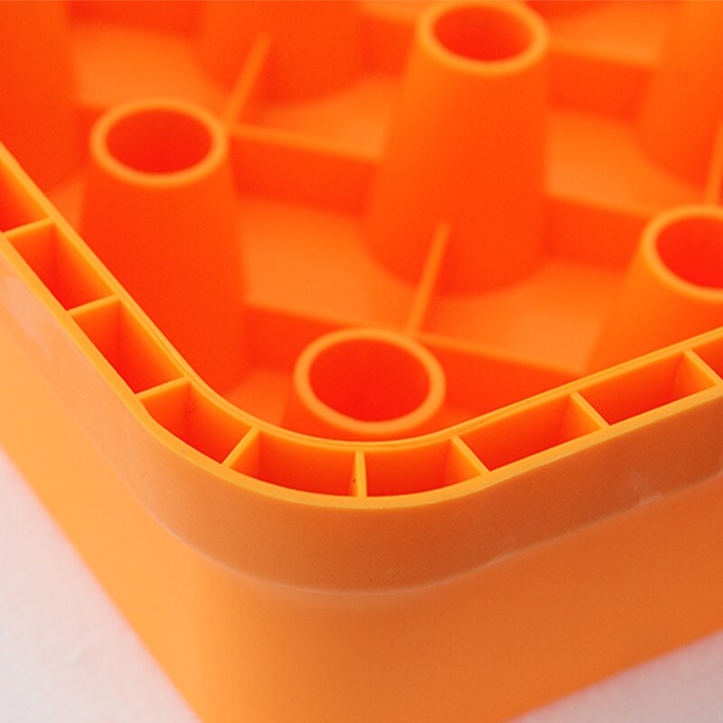 Tool holder storage box 16 holes BT40 tool holder finishing rack plastic storage box CNC machining center