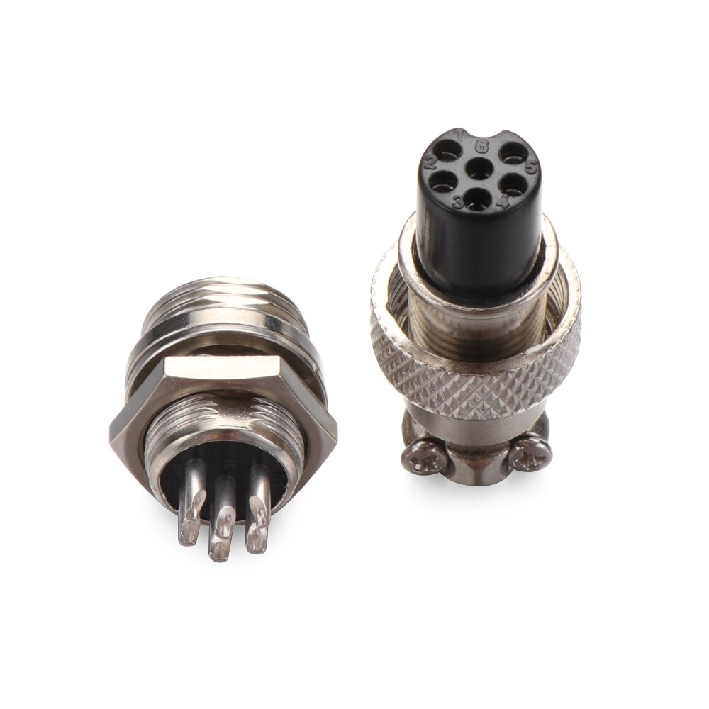 1 Paar Universele GX12 2/3/4/5/6 Pin Mannelijke Vrouwelijke 12Mm Luchtvaart Socket Plug Draad panel Connector Auto Accessoires