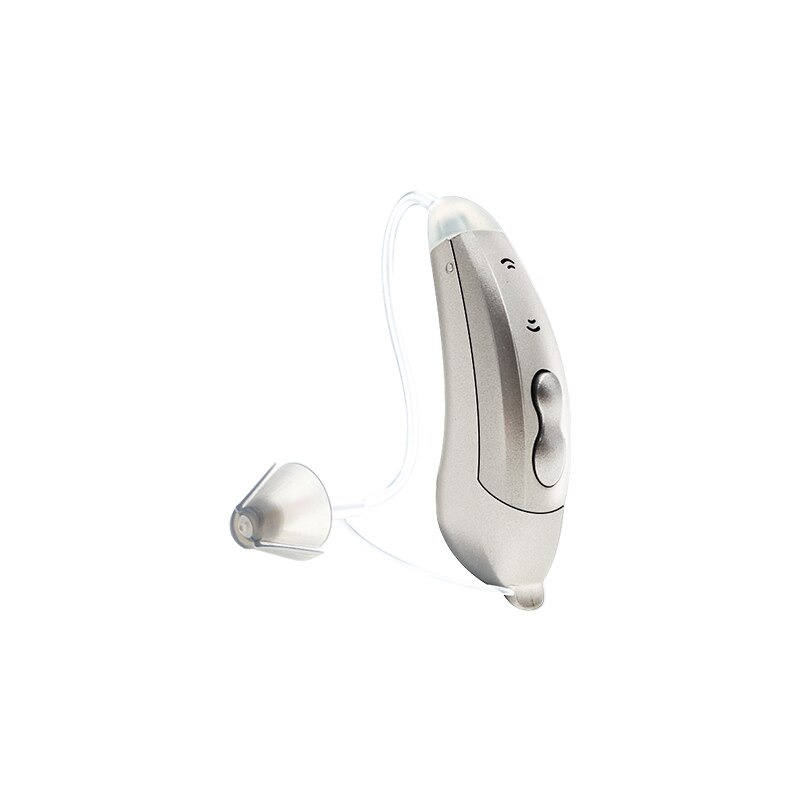 Hörgeräte Mit Bluetooth Mini Audifonos BTE 10 Kanal Telefon APP berühren Kontrolle Programm passend zu Taubheit SF101 Klang Verstärker: Perle-Rechts