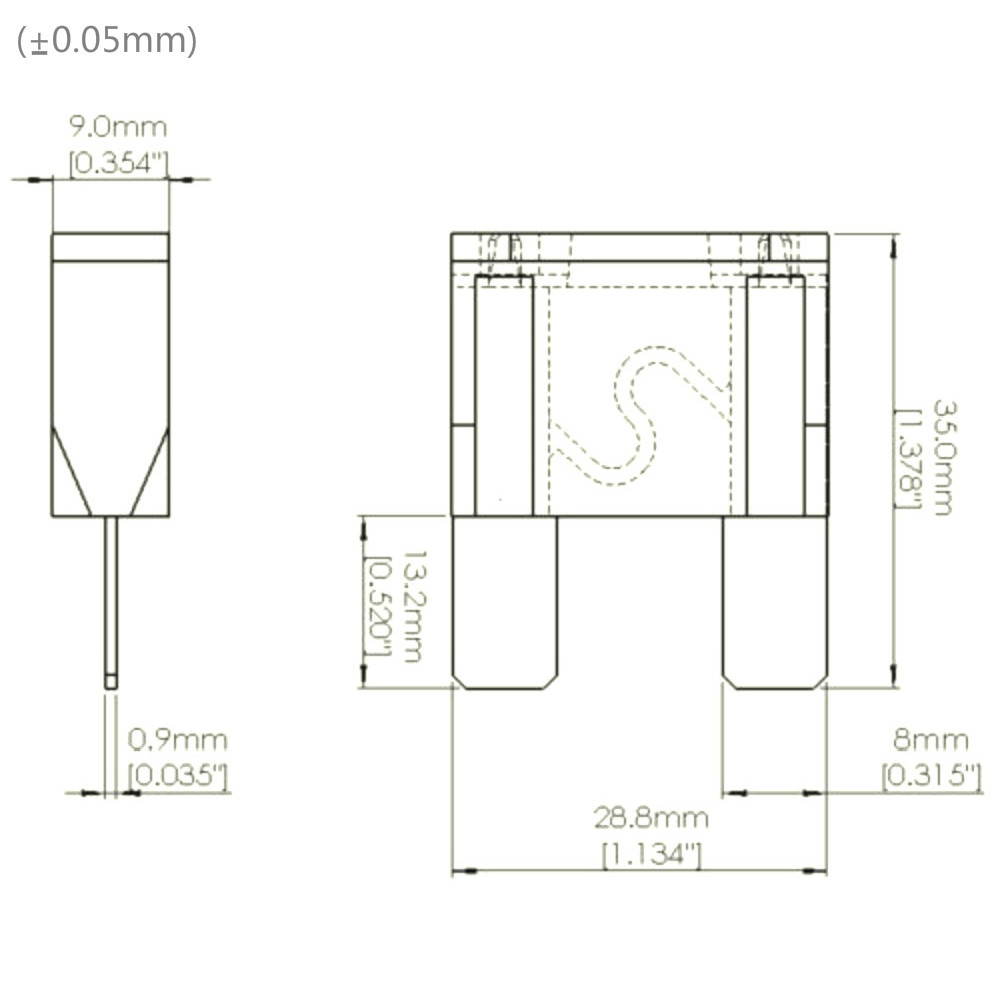 1Pcs 30A Fuse 30 AMP Auto Car Big Size Fuse Car Maxi Blade Fuse Trucks Bus Boat Blade Fuses Large Fuse Large Size Blade Fuses