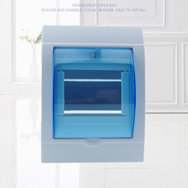 Waterproof Electrical Distribution Box Home Switch Protective Case for 2-3/3-4 Ways Wall Mounted Circuit Breaker