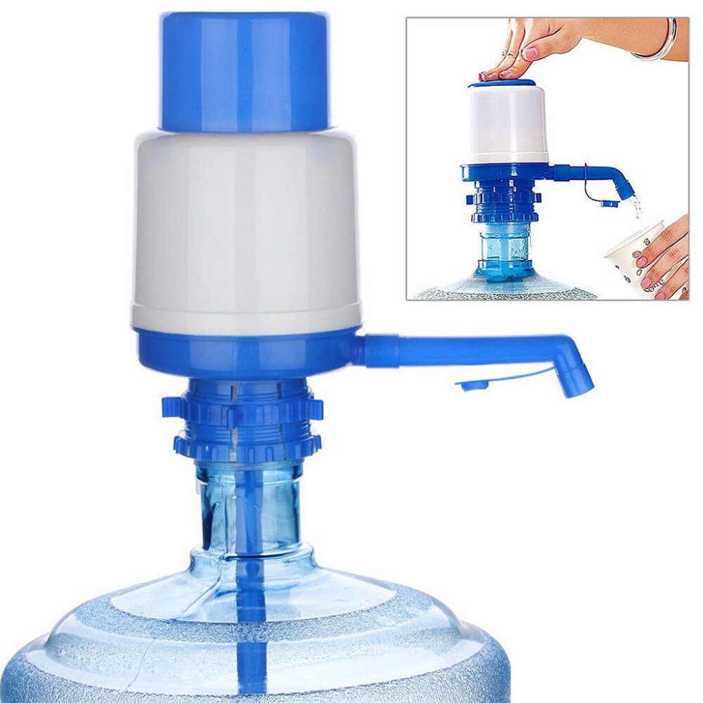 Manual Water Bottle Jug Hand Pump Dispenser Camping Drinking Spigot 5&6 Gallon 2003