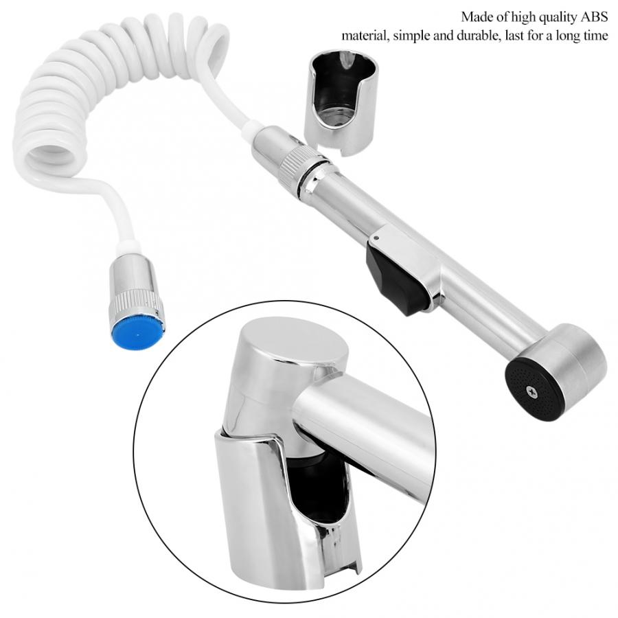Wc Bidet Set Abs Galvaniseren Handheld Wc Bidet Sproeier Douche Met Voorjaar Buis Bsp Wc Bidet