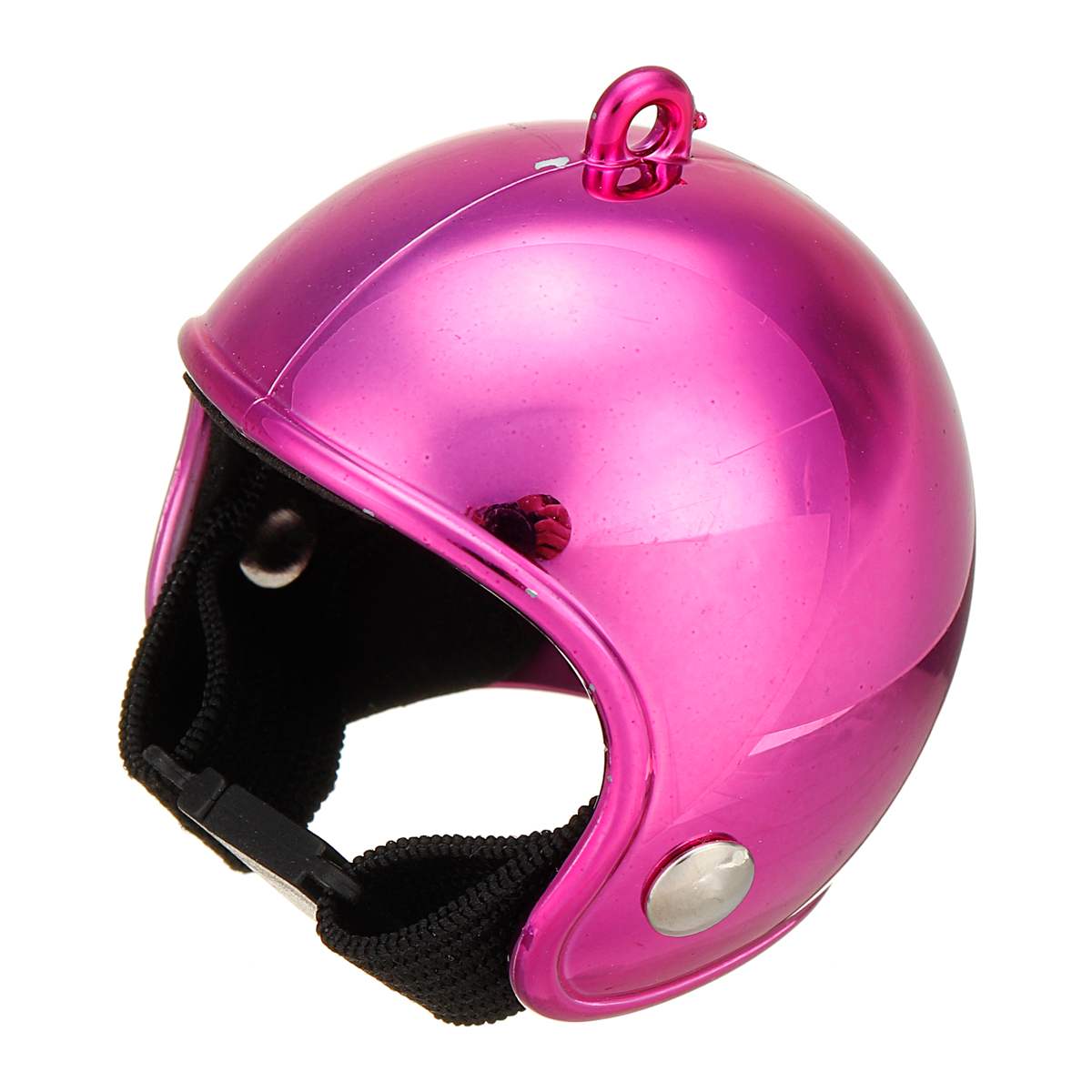 1PC Chicken Helmet Small Pet Hard Hat Bird Duck Quail Hat Headgear Chicken Helmet Bird Head Helmet Pet Supplies Outdoor Decor: Electroplating Viole