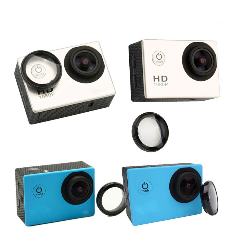 Nuevos accesorios originales de cámara Asdomo para SJCAM SJ4000 lente con filtro ultravioleta cubierta protectora vidrio óptico VCX25