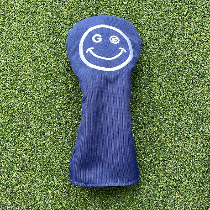 Smile golfklubba  #1 #3 #5 trähuvudskydd driver fairway woods skydd putterhuvudskydd: Plommon